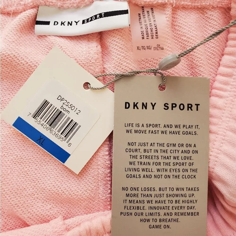 DKNY Drawstring Shorts Sz XL